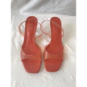 Zara mini tan Heels